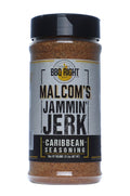 How To BBQ Right Malcolm's Jammin Jerk Caribbean Seasoning - 11.5oz (326g)