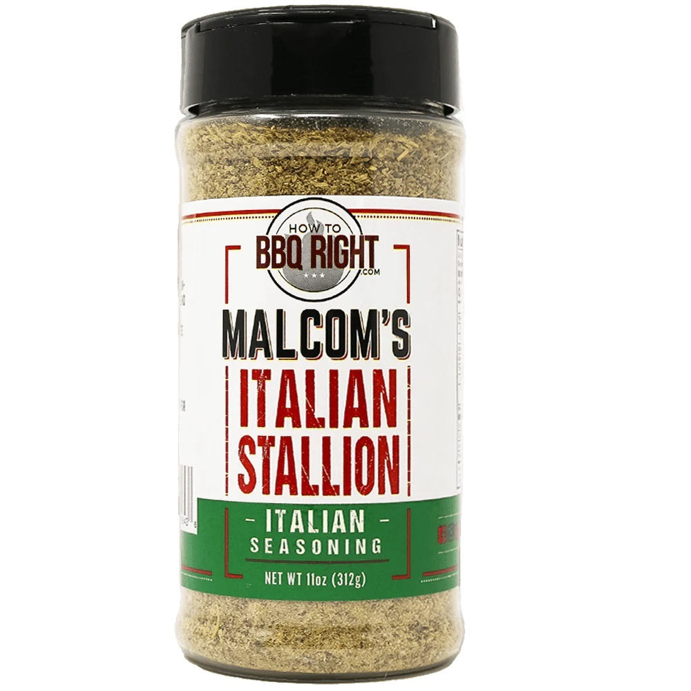How To BBQ Right Malcolm's 'Italian Stallion' Seasoning - 11oz (312g)