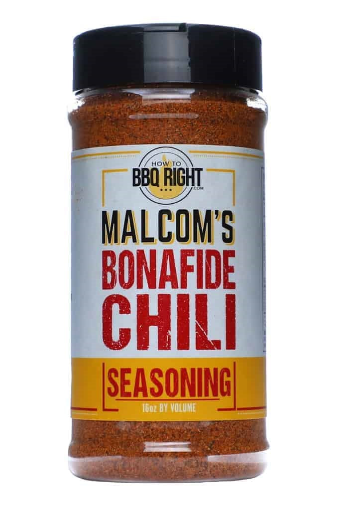 How To BBQ Right Malcolm's 'Bonafide 'Chili Seasoning  453g (16 oz by Volume)