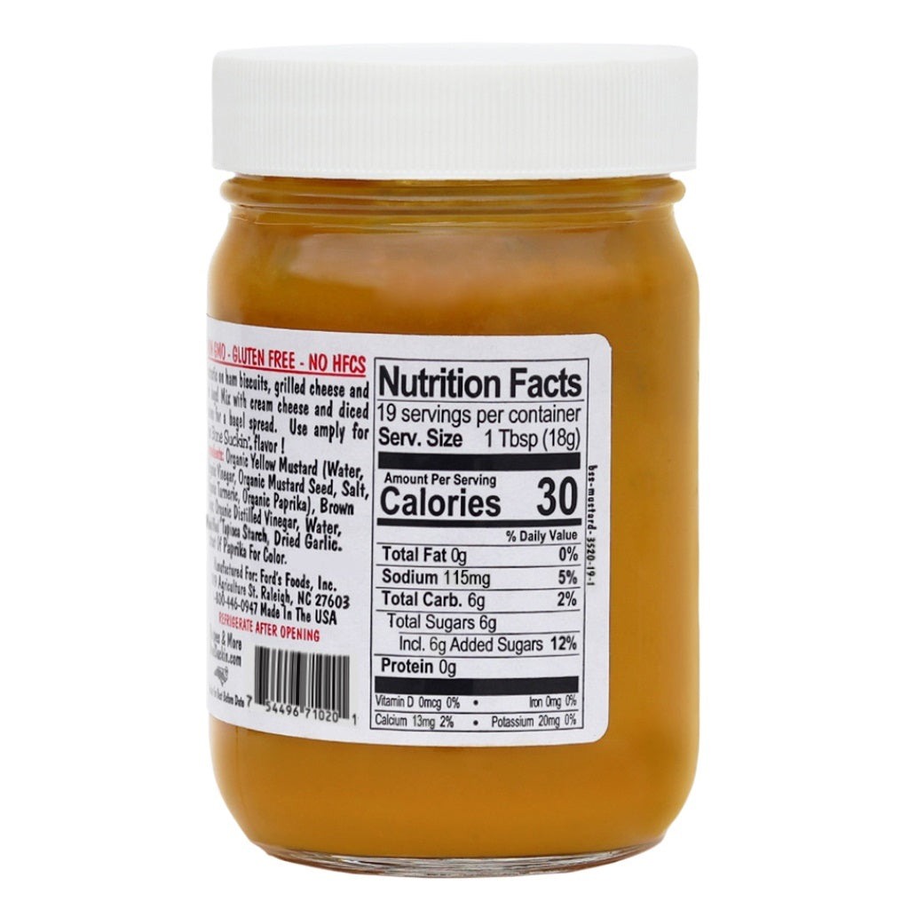 Bone Suckin' Mustard Sauce - 12oz (340g)