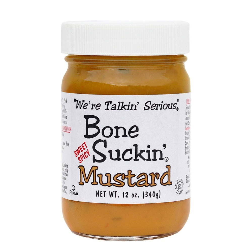 Bone Suckin' Sweet Spicy Mustard Sauce - 12oz (340g)