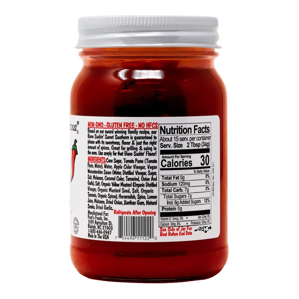 Bone Suckin' Sauce Spicy Sweet Southern Sauce 18oz (510g)