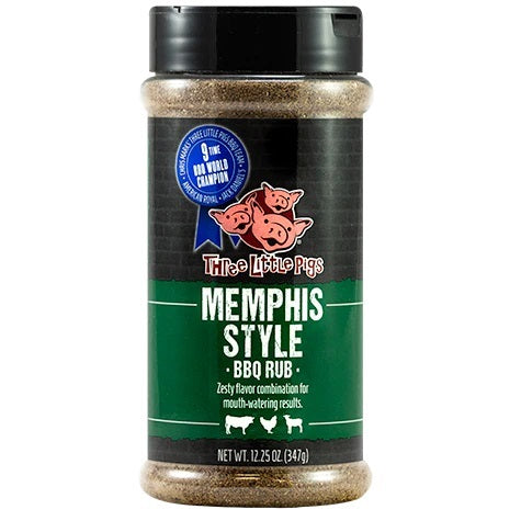 Three Little Pigs 'Memphis' BBQ Rub - 347g (12.25oz)