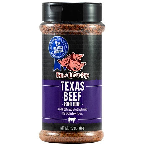 Three Little Pigs Texas Beef BBQ Rub - 346g (12.2oz)