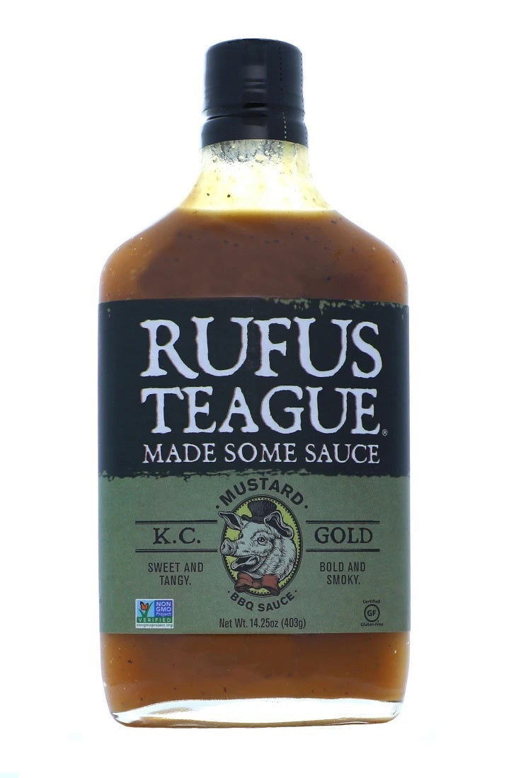 Rufus Teague 'KC Gold' Mustard BBQ Sauce - 16oz (453g) - CLEARANCE