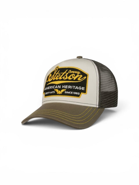 Stetson American Heritage Trucker Cap - Olive