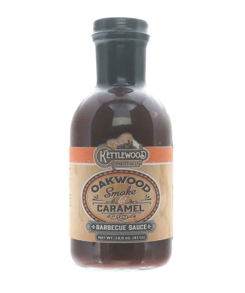 Kettlewood Combustion Co. Oakwood & Caramel BBQ Sauce - 411g ( 14.5oz) - CLEARANCE