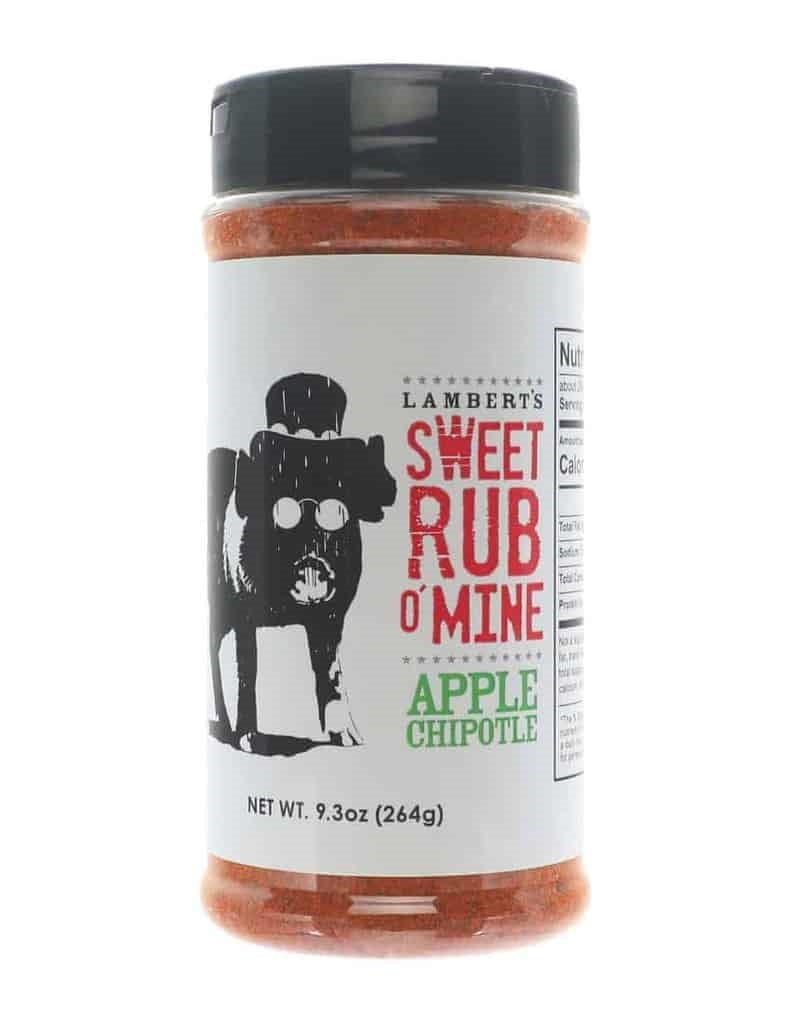 Sweet Rub O' Mine 'Apple Chipotle 'BBQ Rub -264g (9.3oz) - CLEARANCE