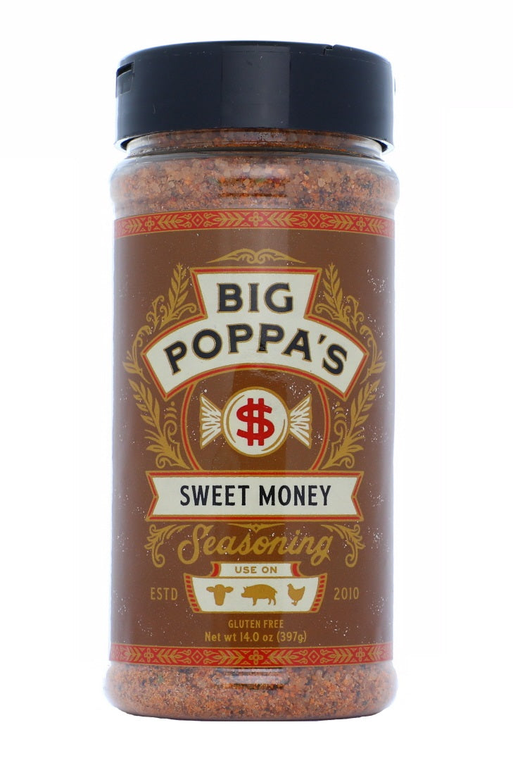 Big Poppas Smokers 'Sweet Money' Rub - 397g(14oz)