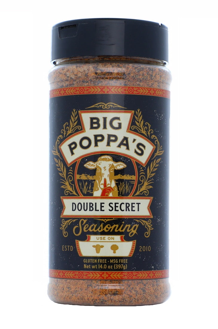 Big Poppas Smokers 'Double Secret' Steak  Rub - 396g (14oz)
