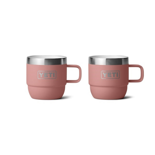 Yeti Rambler 6oz (177ml) Stackable Mugs with Durasip Ceramic Lining