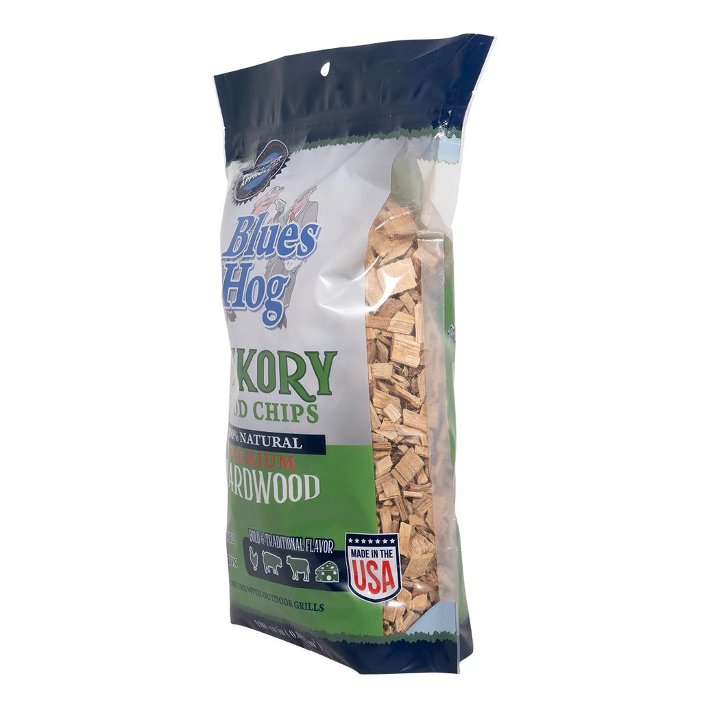 Blues Hog BBQ Wood Chips- Barkless Hickory - (180cu in)