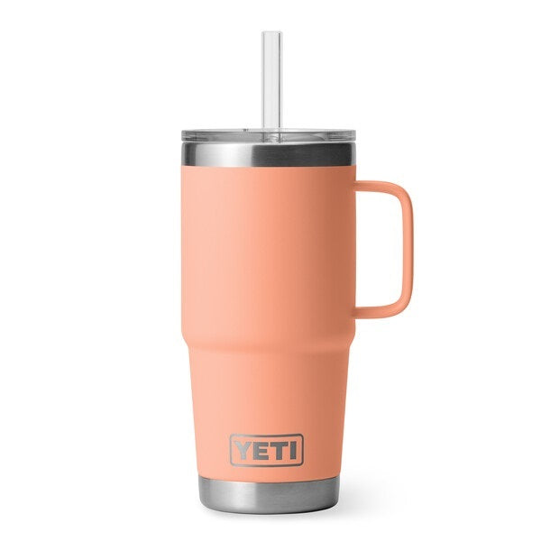 Yeti Rambler 25oz (739ml) Straw Mugs with Straw Lid