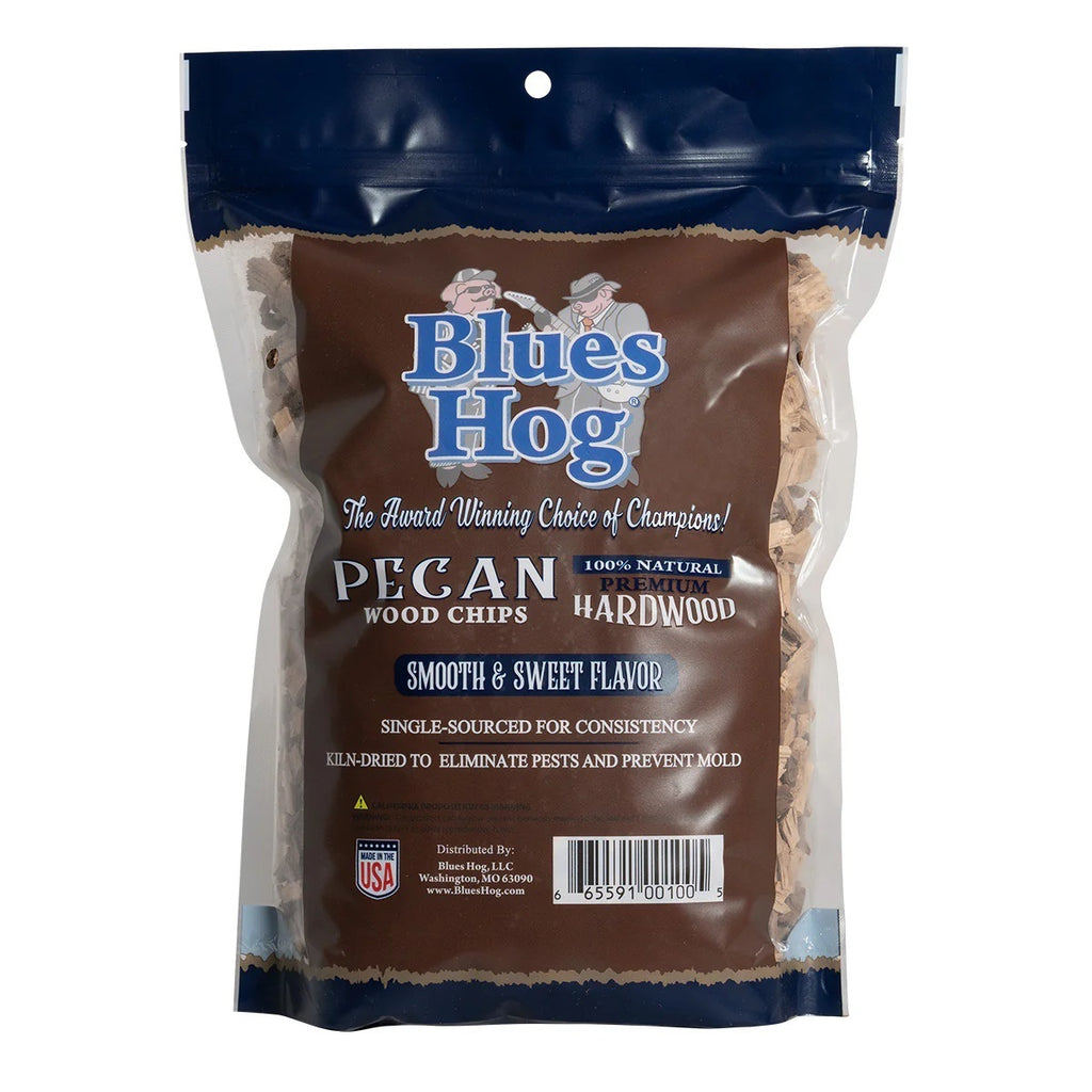 Blues Hog BBQ Wood Chips- Barkless Pecan  - (180 cu in)
