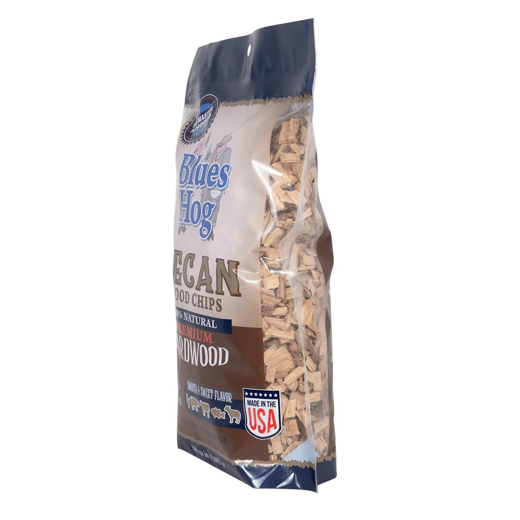 Blues Hog BBQ Wood Chips- Barkless Pecan  - (180 cu in)