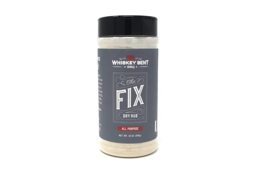 Whiskey Bent BBQ 'The Fix' All-Purpose Dry Rub - 340g (12oz) - CLEARANCE