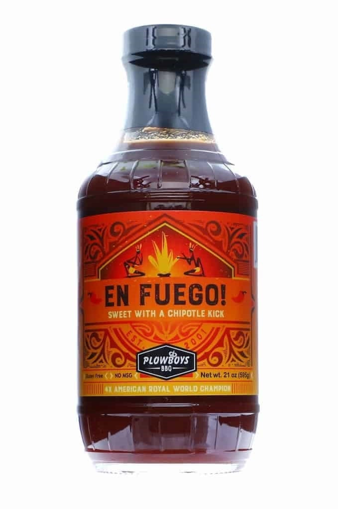 Plowboys BBQ' En Fuego 'Spicy BBQ Sauce - 624g (16oz) - CLEARANCE