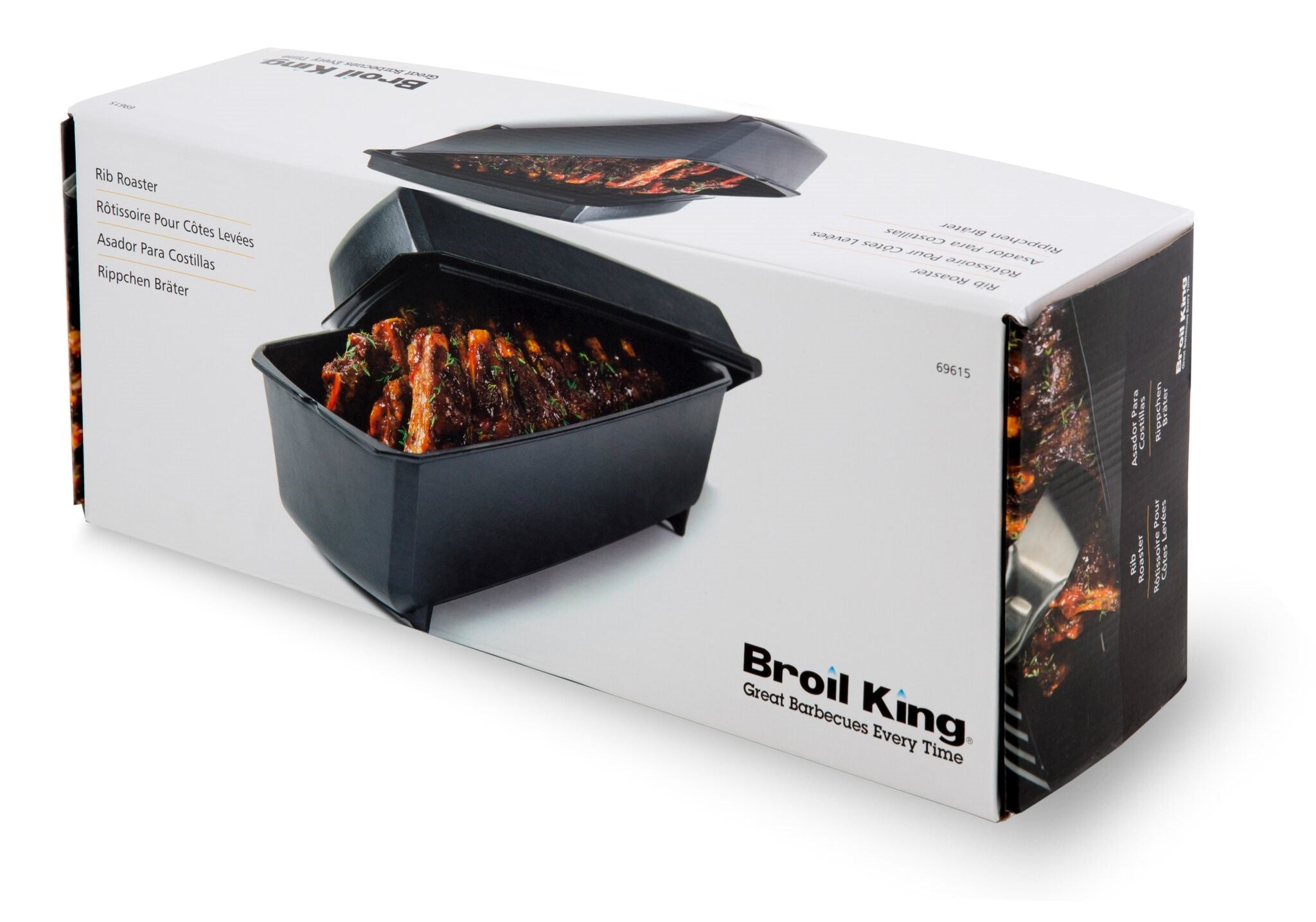 Broil King Rib Roaster- Heavy Duty Cast Iron