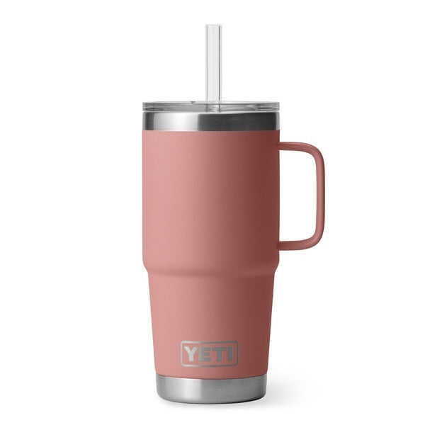 Yeti Rambler 25oz (739ml) Straw Mugs with Straw Lid