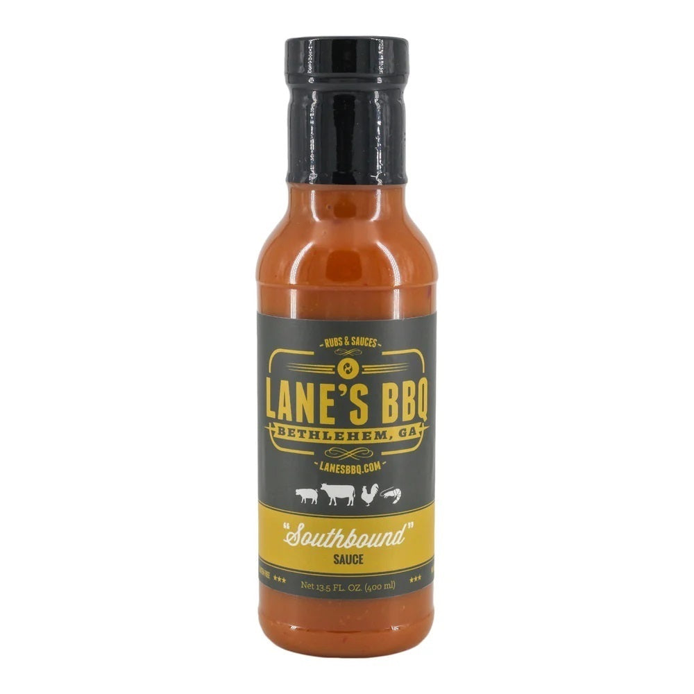 Lane's BBQ' Southbound 'Mustard Sauce - 400ml (13.5oz) - CLEARANCE