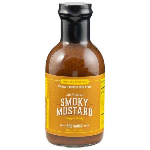 American Stockyard Smoky Mustard  BBQ Sauce - 397g (14oz)