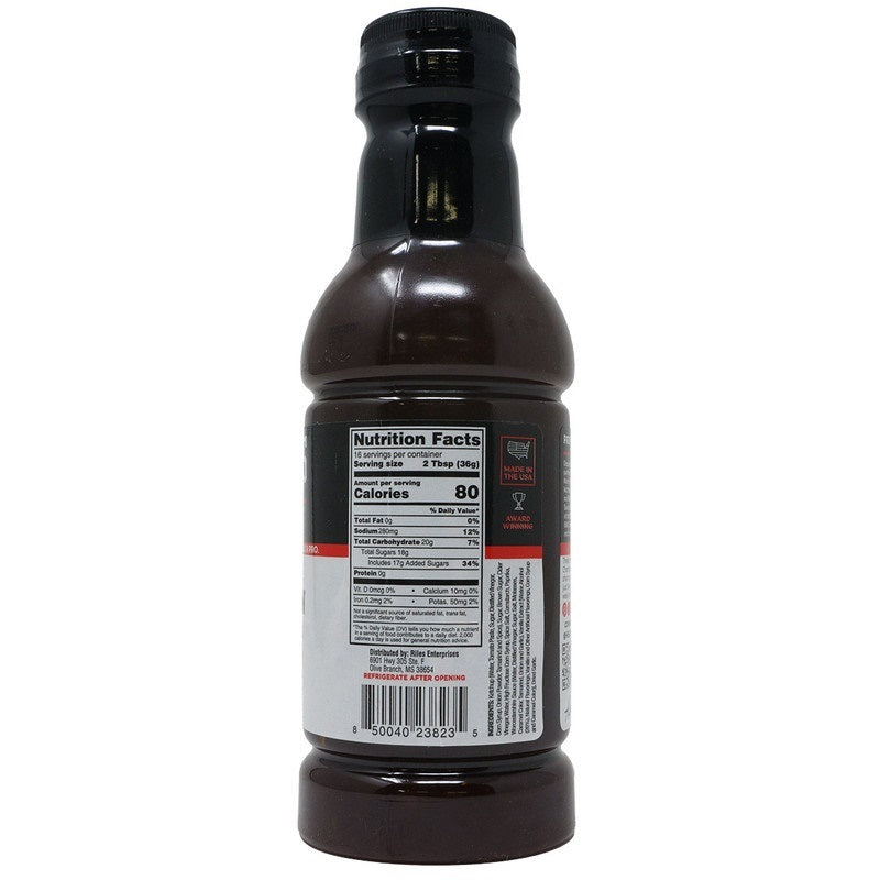 Heath Riles BBQ Competition Sauce - 473g (16oz)