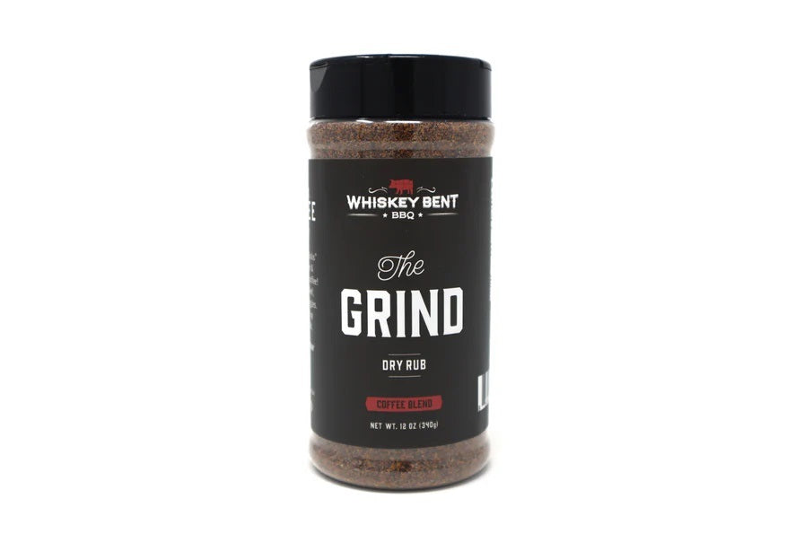 Whiskey Bent BBQ 'The Grind' Coffee-Blend Dry Rub - 340g (12oz) - CLEARANCE