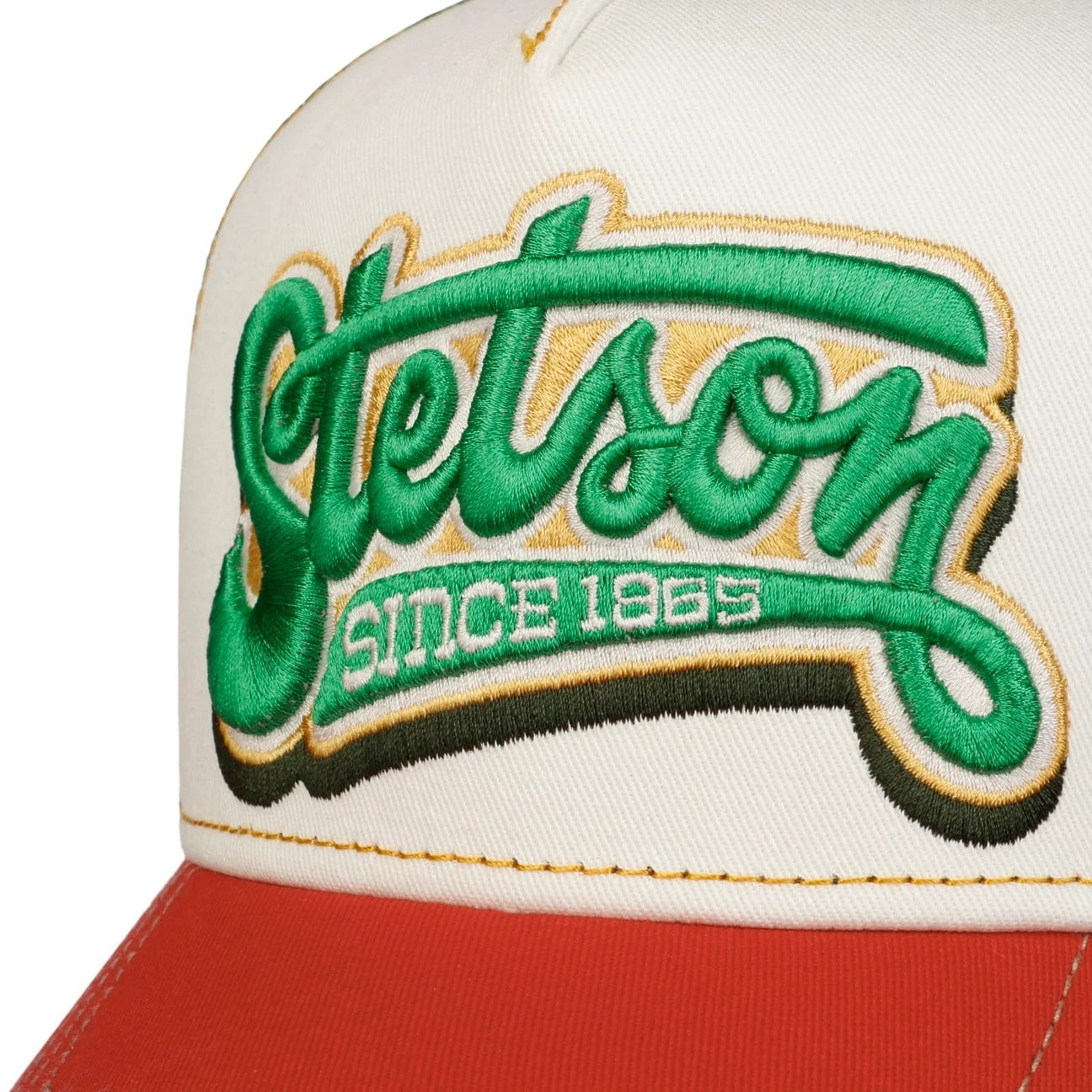 Stetson Lettering Trucker Cap - Green