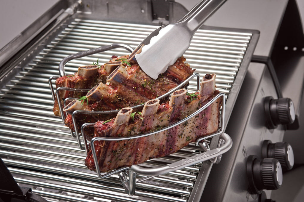 Broil King Premium Stainless Steel Rib Rack And Roast Support