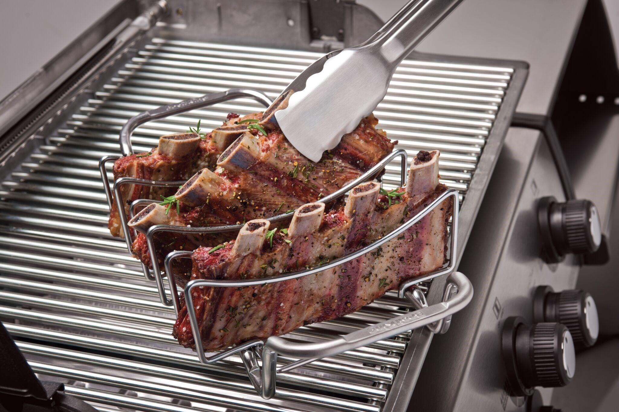 Broil King Premium Stainless Steel Rib Rack And Roast Support