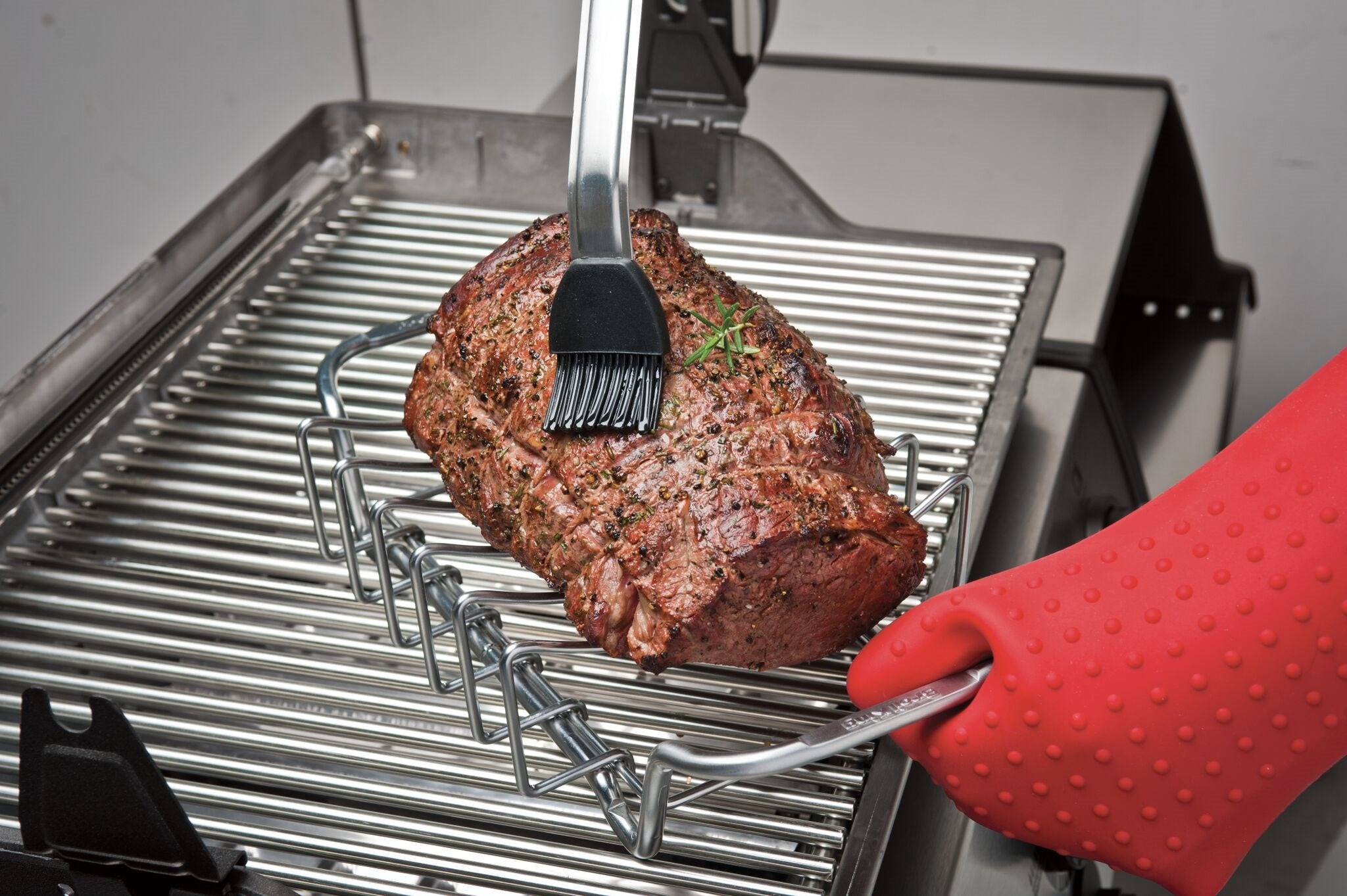 Broil King Premium Stainless Steel Rib Rack And Roast Support