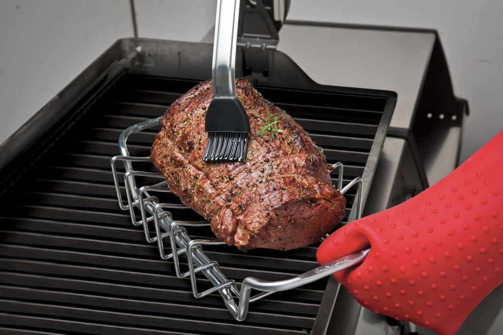 Broil King Premium Stainless Steel Rib Rack And Roast Support