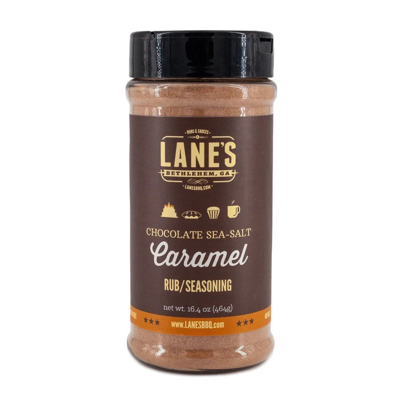 Lane's BBQ 'Chocolate Sea-Salt Caramel' Rub (16.4oz) 464g