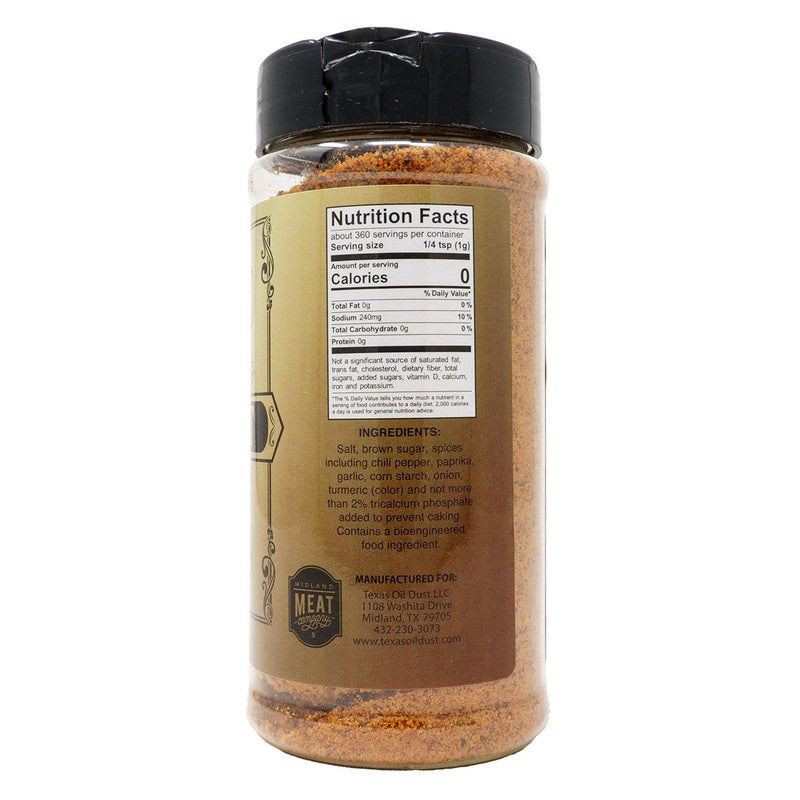 Texas Oil Dust 'All Purpose' BBQ Rub 360g 12.7oz