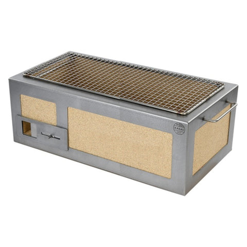 Medium Long Kasai Konro Grill With Stainless Steel Frame