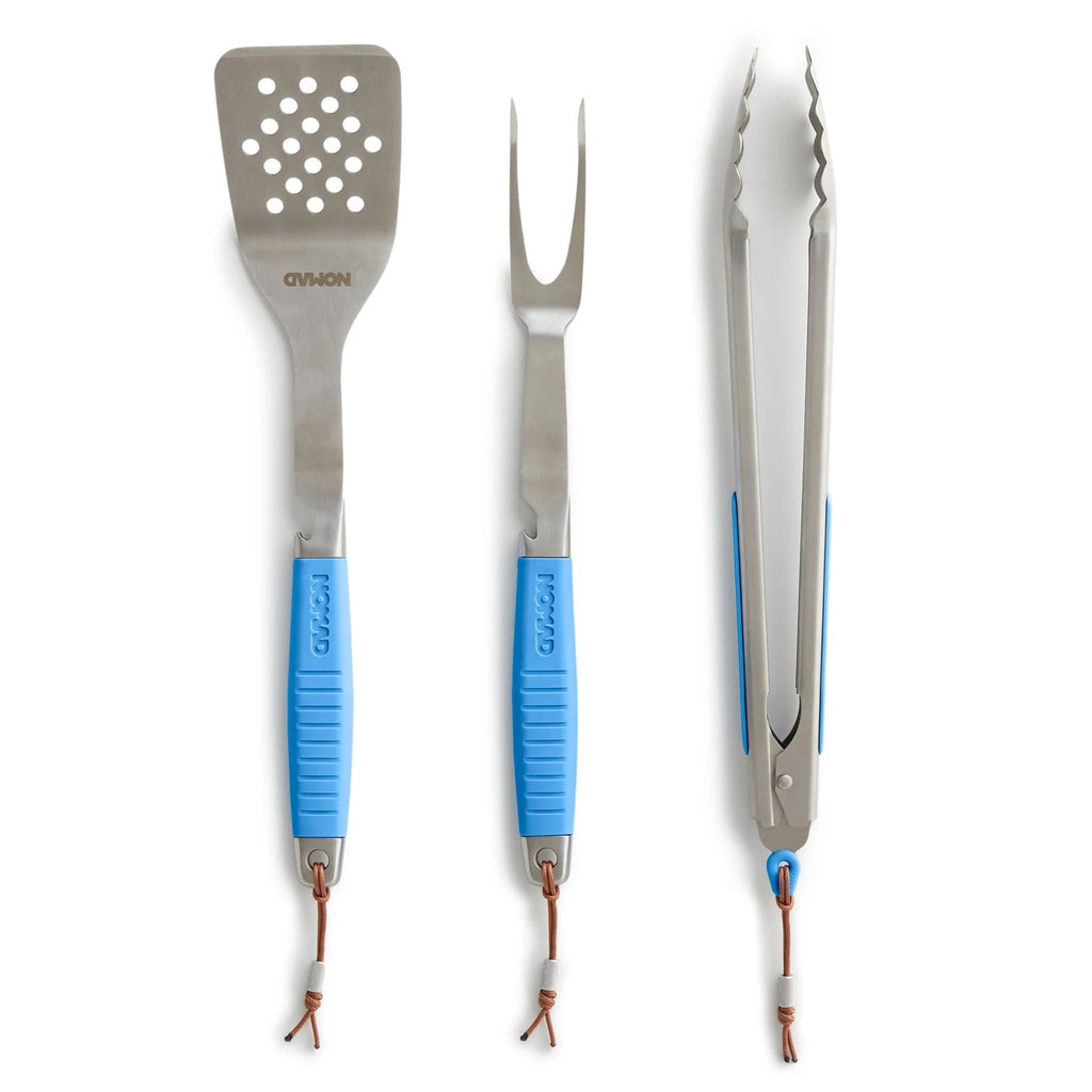 Nomad BBQ Tool Set - Blue