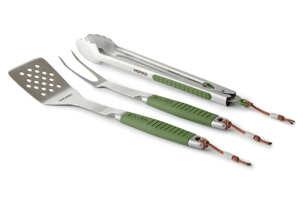 Nomad BBQ Tool Set - Green