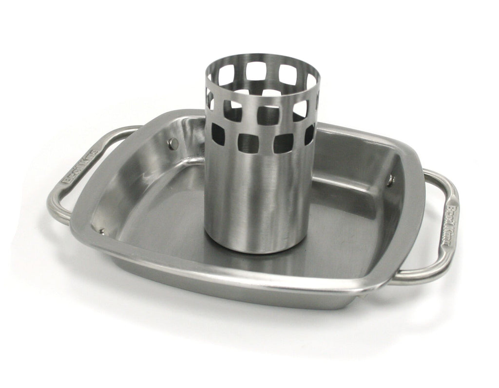 Broil King Premium Chicken Roaster with Pan