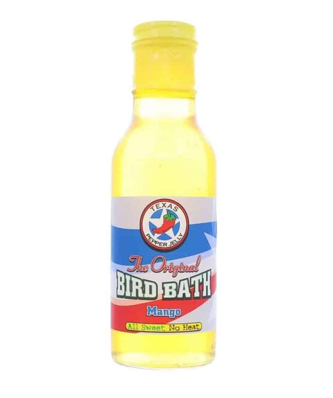 Texas Pepper Jelly Sweet Texas Bird Bath - Mango - 340g (12oz) - CLEARANCE
