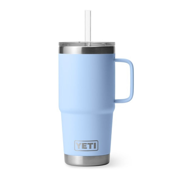 Yeti Rambler 25oz (739ml) Straw Mugs with Straw Lid
