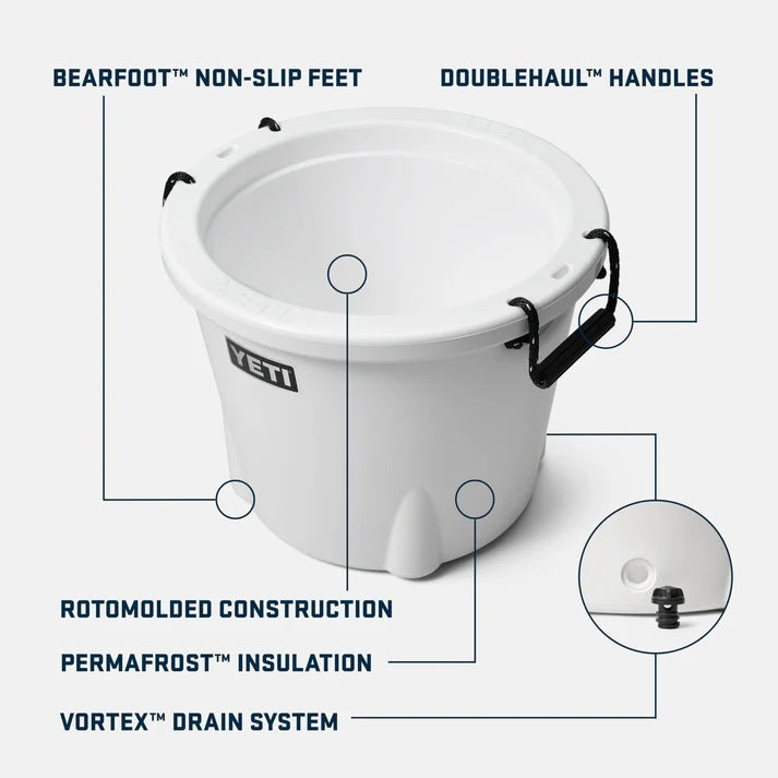 Yeti Tank 45 Insulated Ice Bucket - Tan