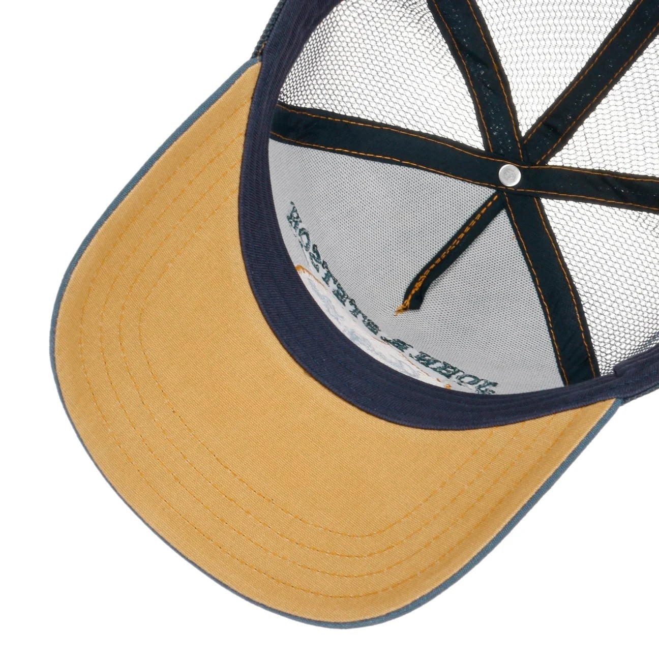 Stetson Bear Trucker Cap - Blue