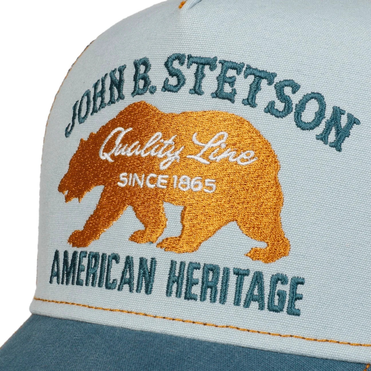 Stetson Bear Trucker Cap - Blue