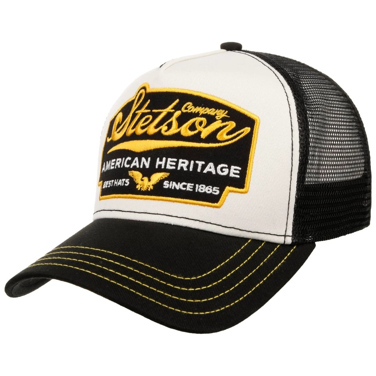 Stetson American Heritage Trucker Cap - Black