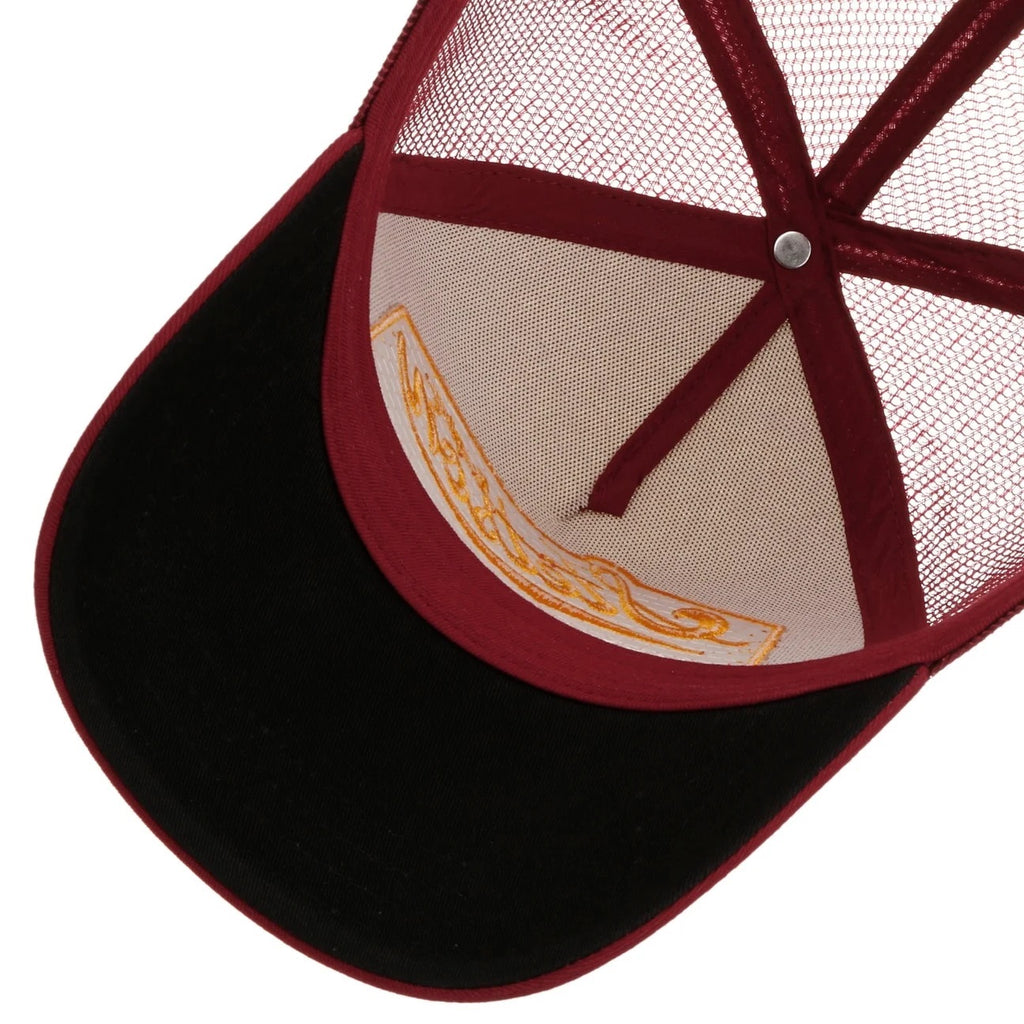 Stetson American Heritage Trucker Cap - Burgundy