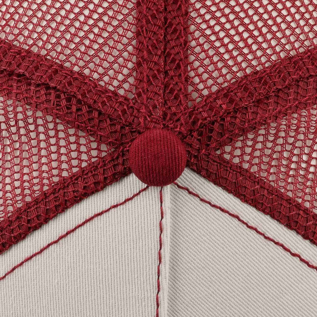 Stetson American Heritage Trucker Cap - Burgundy