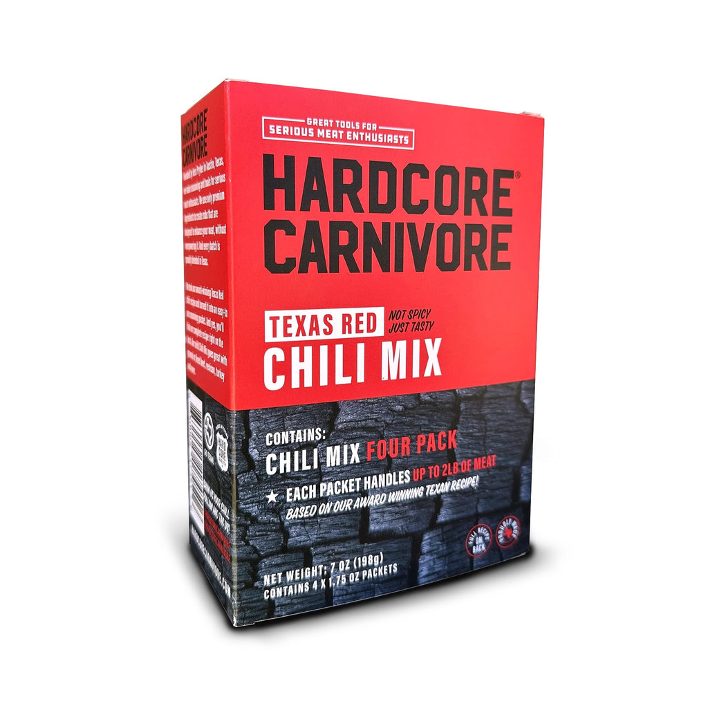 Hardcore Carnivore Texas Red Chili Mix Seasoning  - 198g (7oz) - Pack of 4
