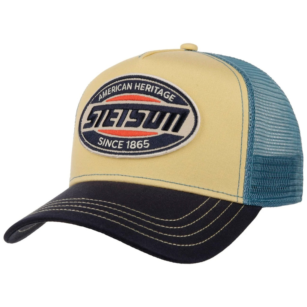 Stetson High Speed Trucker - Yellow & Blue