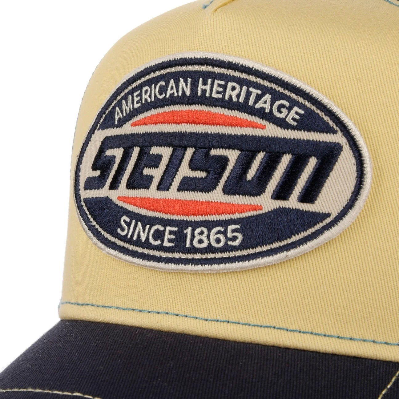 Stetson High Speed Trucker - Yellow & Blue