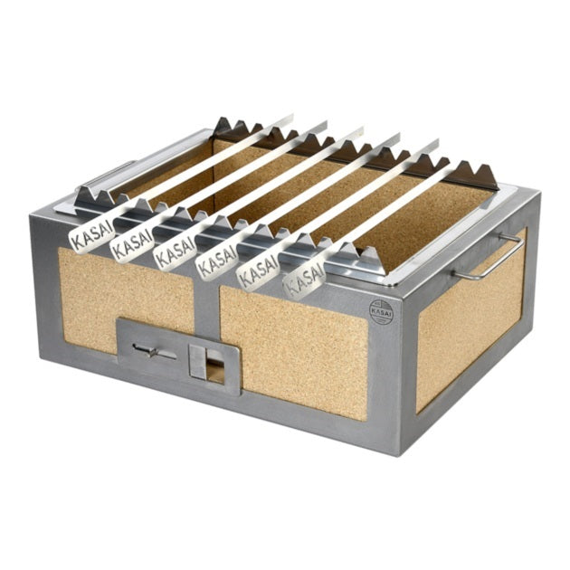 Kasai Konro Skewer Rack & Skewers (For Medium Wide Kasai)